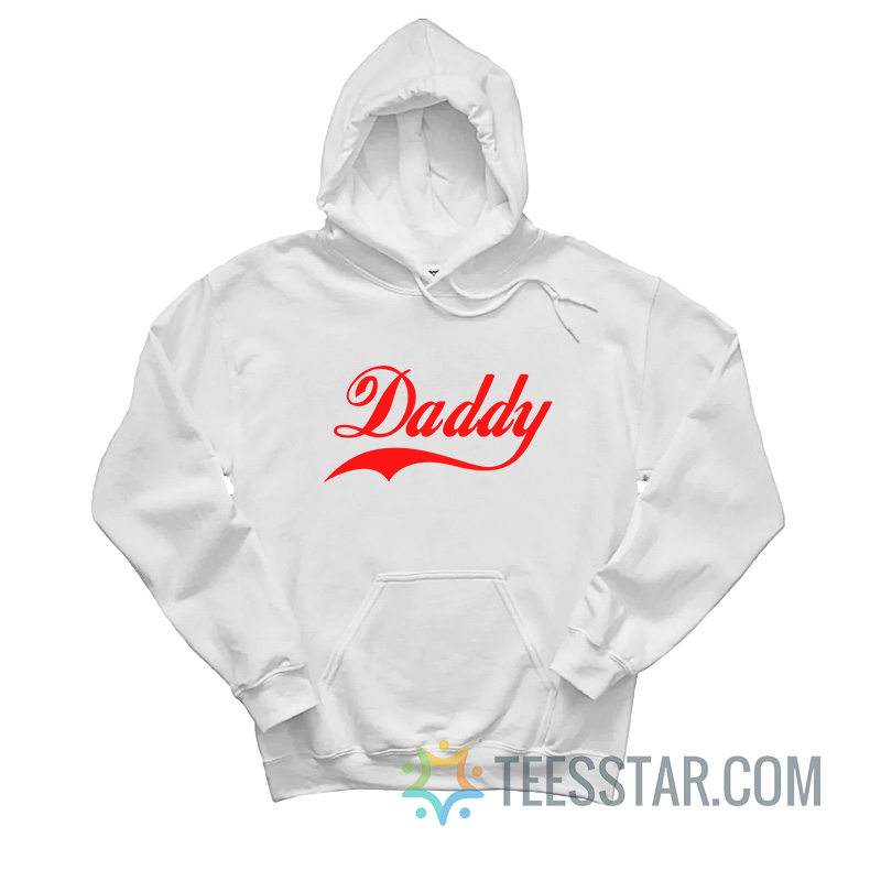 Daddy Coca-Cola Logo Parody Hoodie