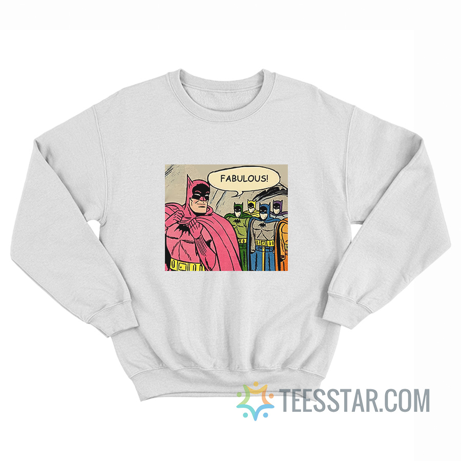 Batman Fabulous Man in Mask Sweatshirt