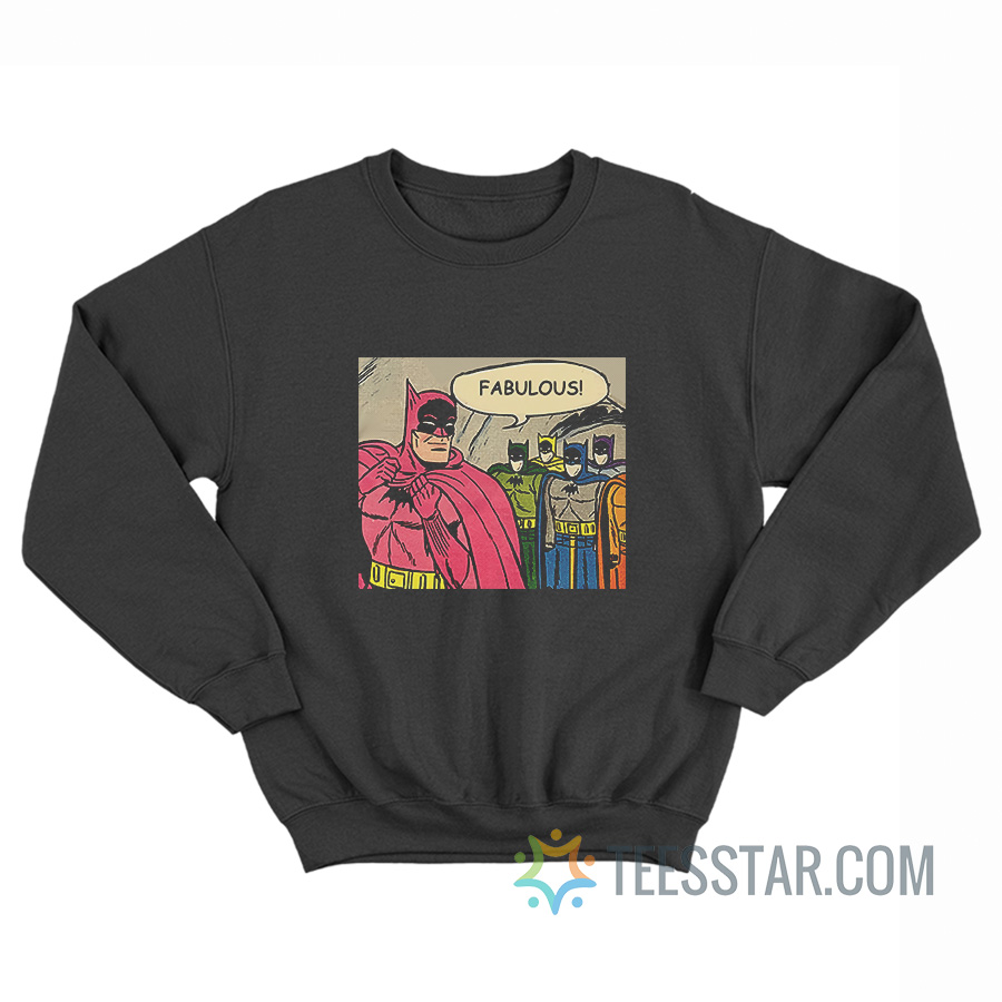 Batman Fabulous Man in Mask Sweatshirt