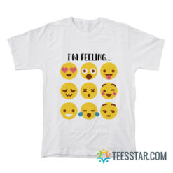 I'm Feeling Emoticon Mood Swings T-Shirt