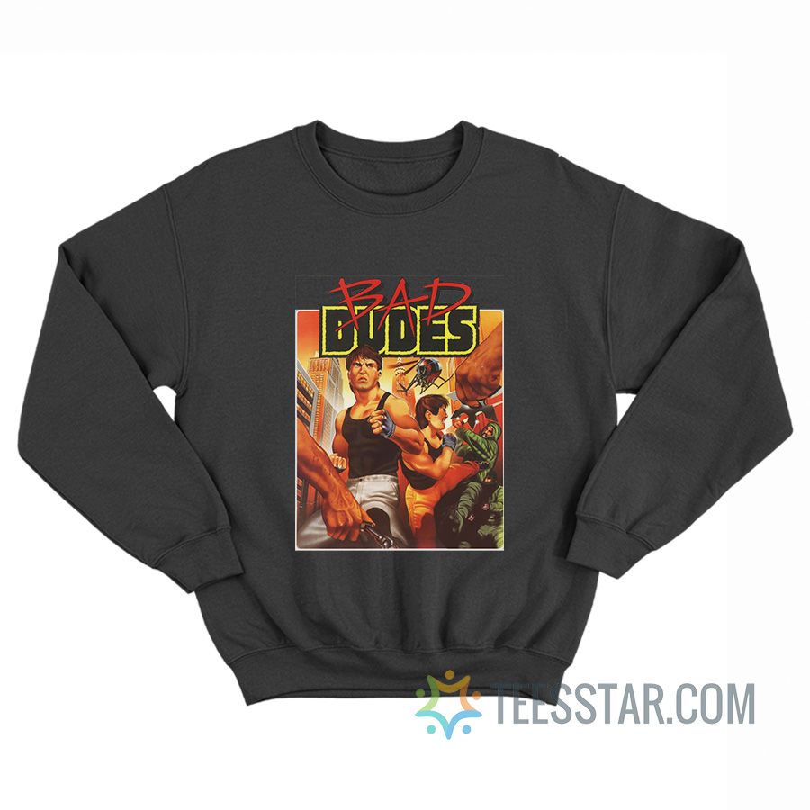 Bad Dudes NES Game Sweatshirt