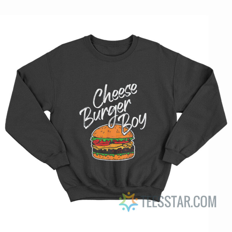 Cheeseburger Boy National Cheeseburger Day Sweatshirt