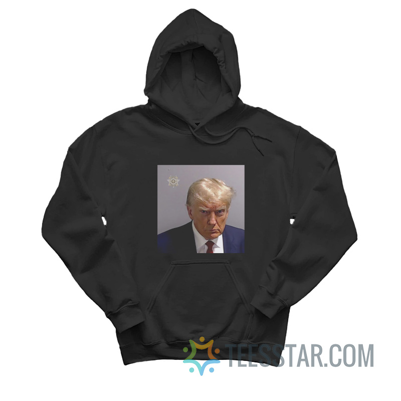 Donald Trump Mugshot Hoodie