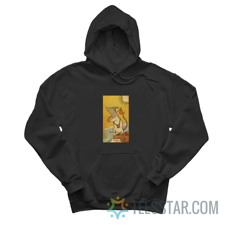 Rat Tarot Card The Fool Hoodie