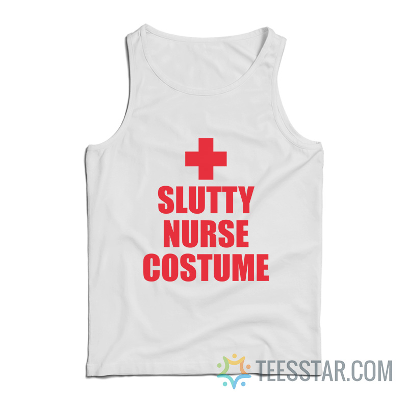 Slutty Nurse Costume Tank Top