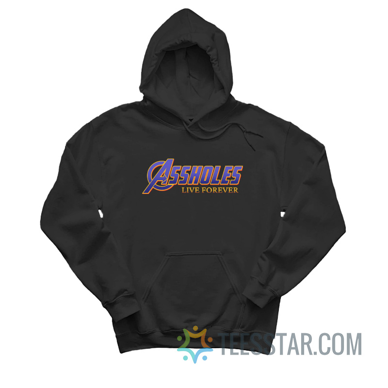 Assholes Live Forever Avengers Hoodie