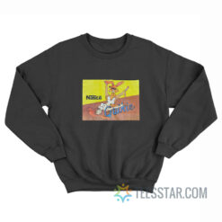 Vintage Naste Quikie Nestle Nesquik Parody Sweatshirt