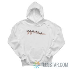Action Gun Pose Japanese Girl Underwear Hoodie