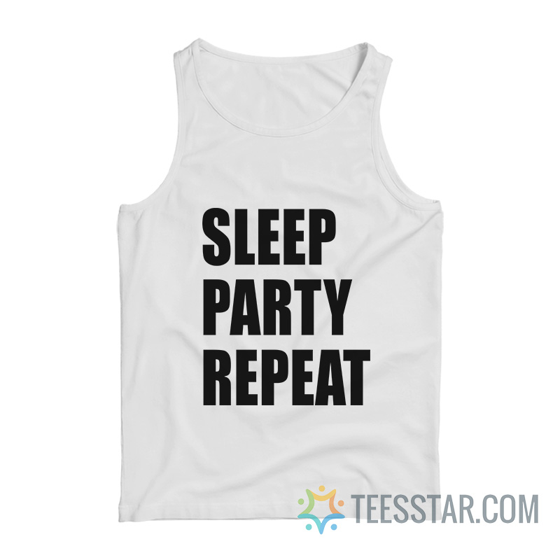 Sleep Party Repeat Tank Top
