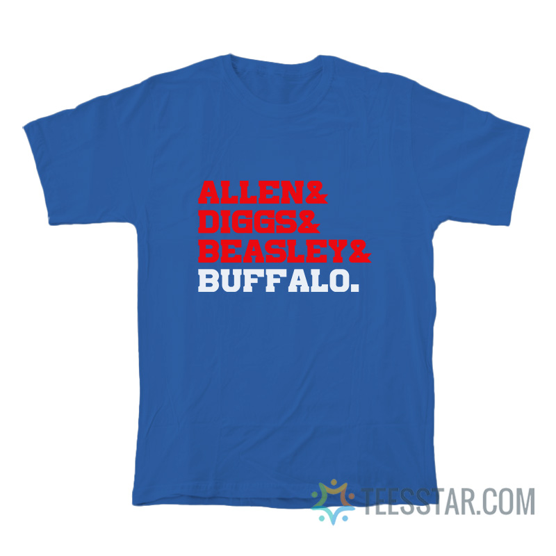 Allen Diggs Beasley Mafia Buffalo T-Shirt