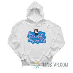 Attack On Peppa Pig Logo Parody Hoodie