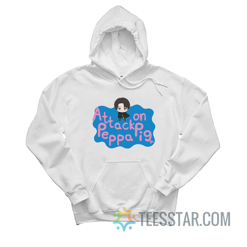 Attack On Peppa Pig Logo Parody Hoodie