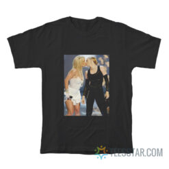 Madonna And Britney Kissing VMAs 2003 T-Shirt