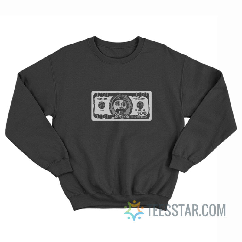 Rick And Morty - Morty 100 Dollars Sweatshirt