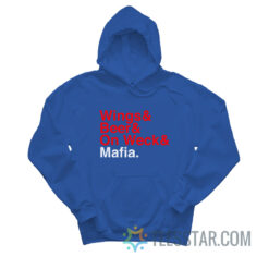 Wings Beer On Weck Mafia Hoodie
