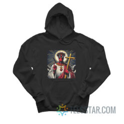 Deadpool I Am Marvel Jesus Hoodie