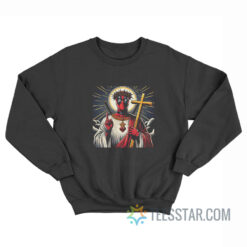 Deadpool I Am Marvel Jesus Sweatshirt