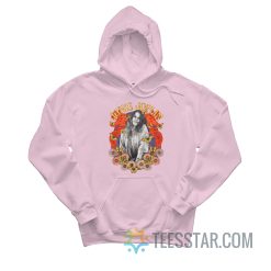Vintage Flower Power Janis Joplin Hoodie