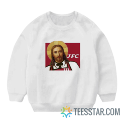 JFC Jesus Fried Chicken Parody Sweatshirt
