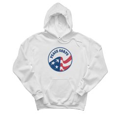 Vintage Peace Corps Logo Hoodie