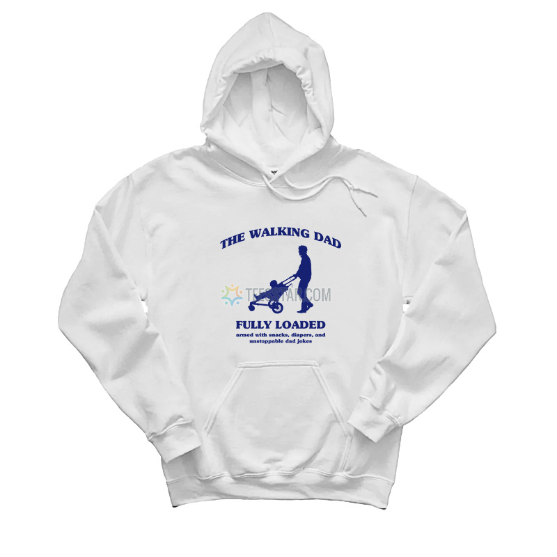 The Walking Dad Fully Loaded Armed With Snacks Hoodie