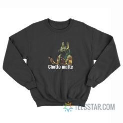 Egyptian Anubis Chotto Matte Sweatshirt
