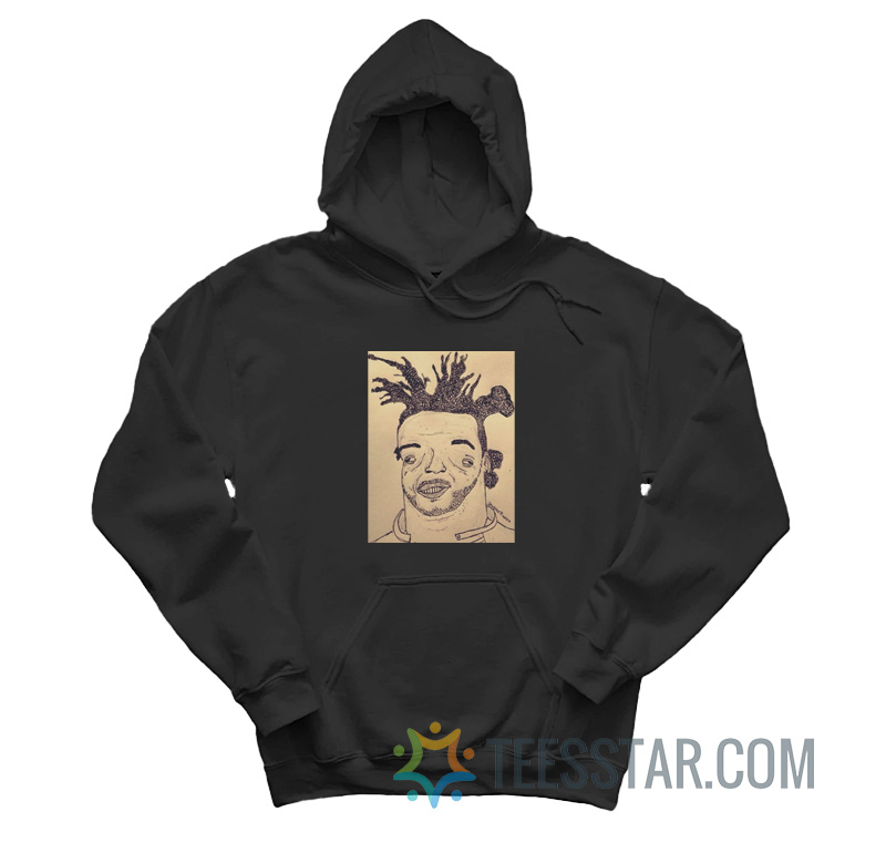 The Weeknd Drawing Meme Hoodie