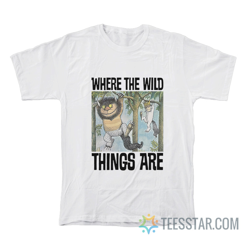 Where The Wild Things Are - Hanging From Tree Limbs T-Shirt