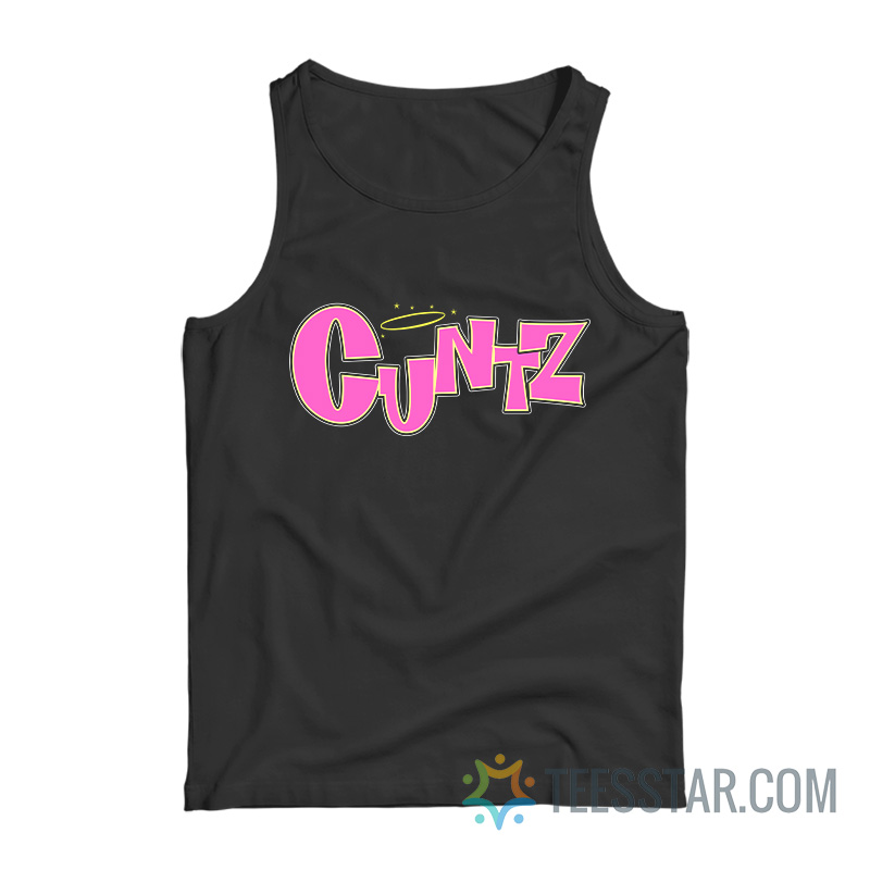 Cuntz Bratz Logo Parody Tank Top