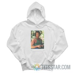 1977 Sylvester Stallone In Green Tank Top Hoodie