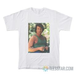 1977 Sylvester Stallone In Green Tank Top T-Shirt