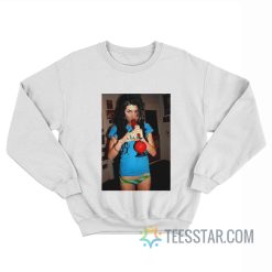 Amy Winehouse Smoking Bong Sweatshirt
