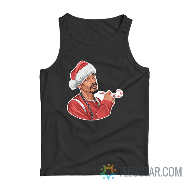 Christmas Snoop Dogg Santa Claus Tank Top