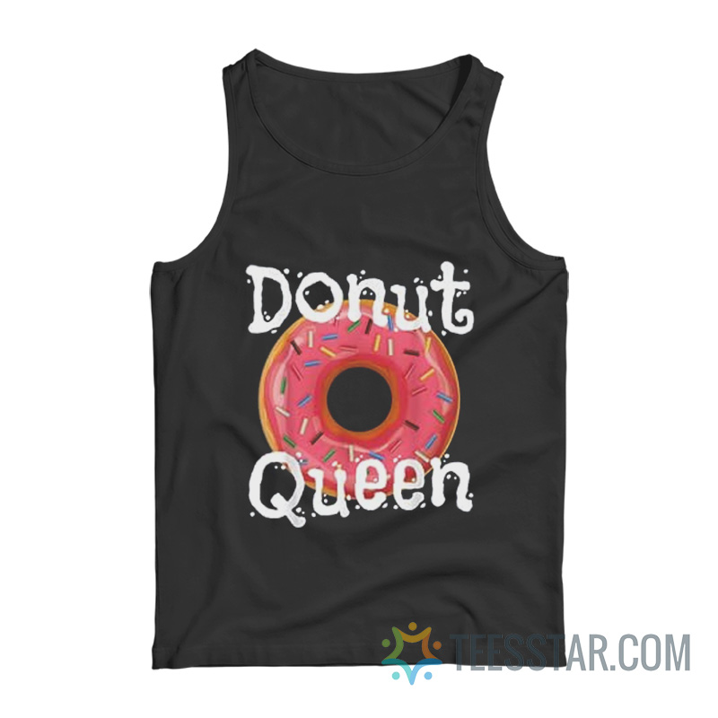 Donut Queen Food Lover Tank Top
