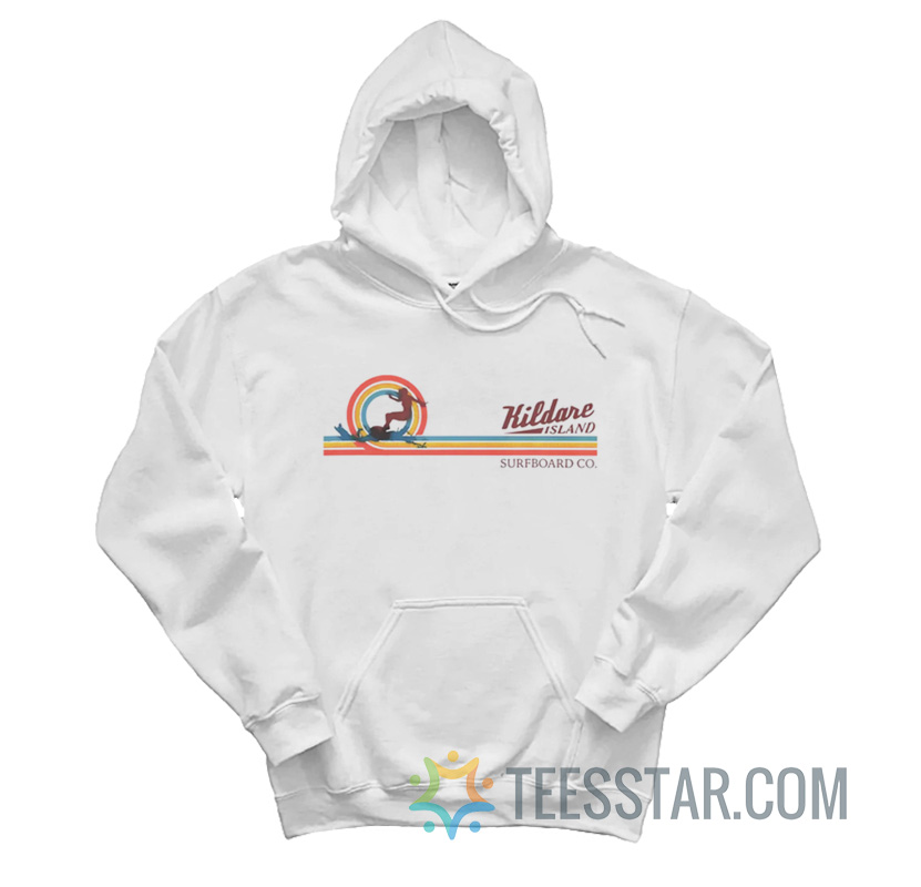 Girl Surfing Kildare Island Hoodie