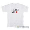 I Like Me Heart Deadpool T-Shirt