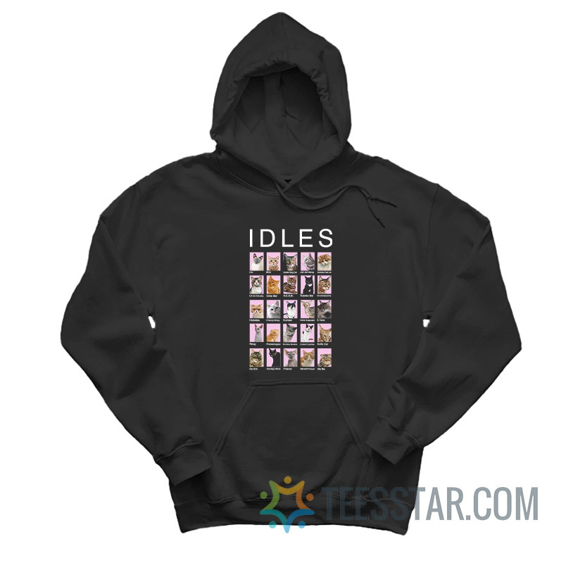 Idles Cat Guide Dog Cat Hoodie