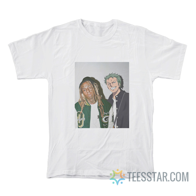 Lil Wayne X Roronoa Zoro One Piece T-Shirt