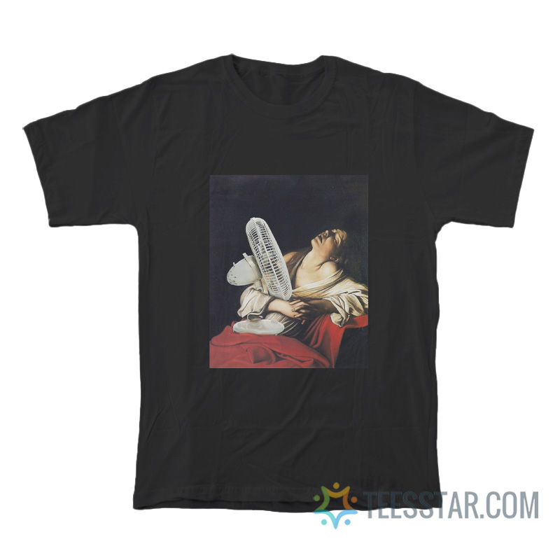 Mary Magdalene In Ecstasy Holding Fan T-Shirt
