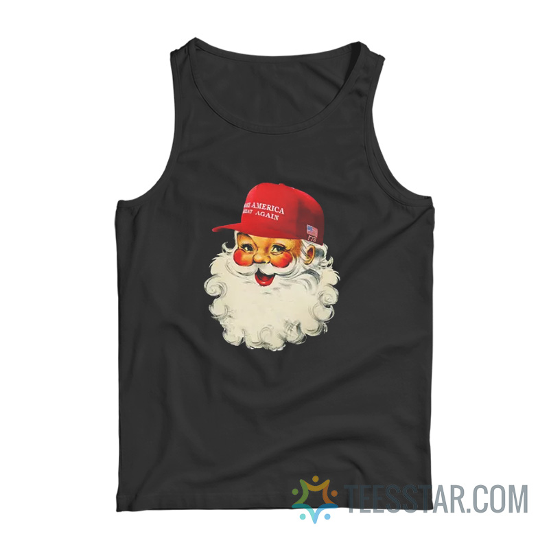 Santa Make America Great Again Tank Top