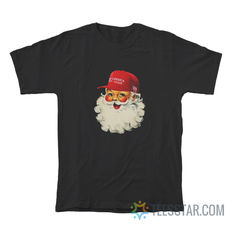 Santa Make America Great Again T-Shirt