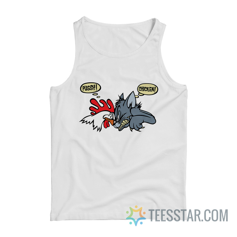 No Fear Pussy Chicken 1993 Tank Top