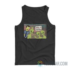 The Simpsons Area 51 Tank Top