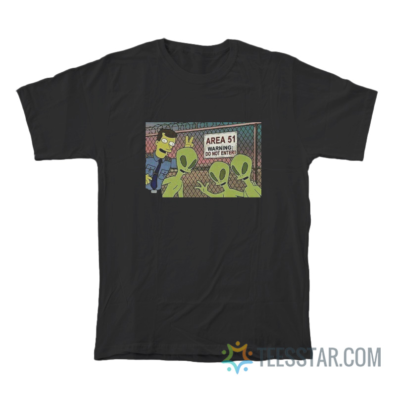 The Simpsons Area 51 T-Shirt