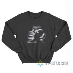 Baby Middle Finger In Sonogram Ultrasound Sweatshirt