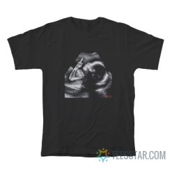 Baby Middle Finger In Sonogram Ultrasound T-Shirt