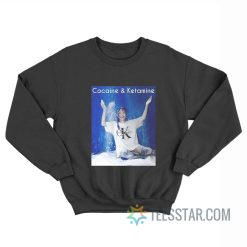 Cocaine And Ketamine Girl Meme Sweatshirt