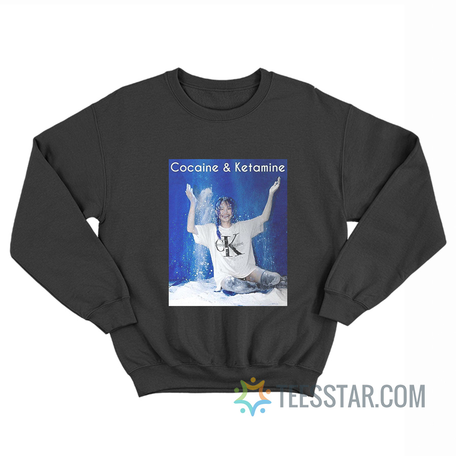 Cocaine And Ketamine Girl Meme Sweatshirt