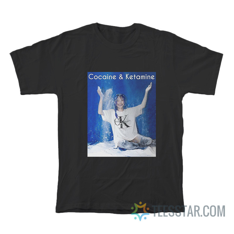 Cocaine And Ketamine Girl Meme T-Shirt