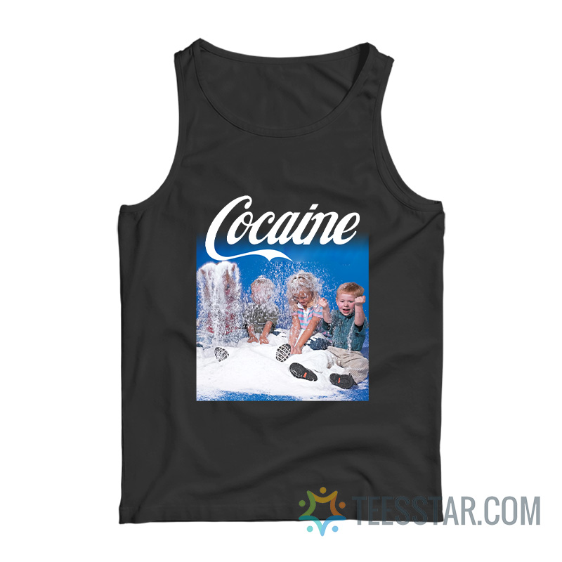 Cocaine Kids These Days Meme Tank Top